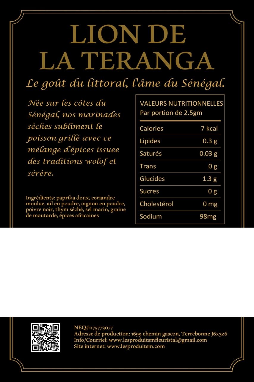 Épice Lion de la Teranga